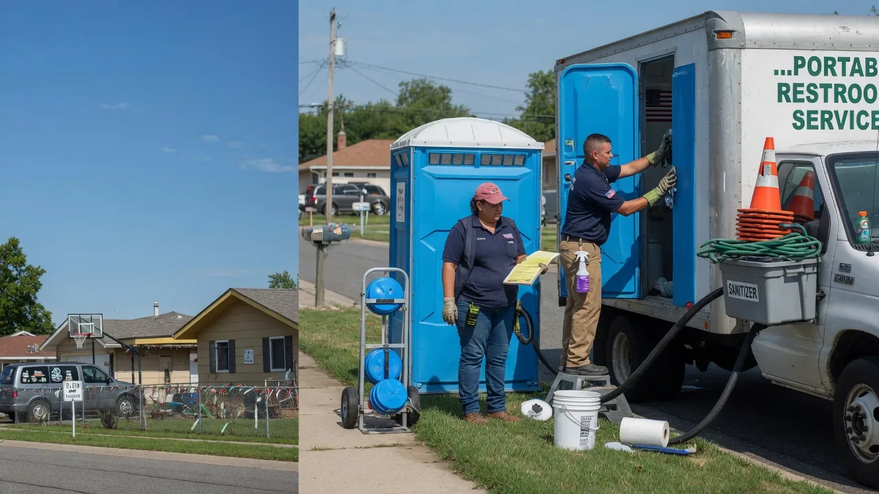 Portable Toilet Rental in Mode, IL near me